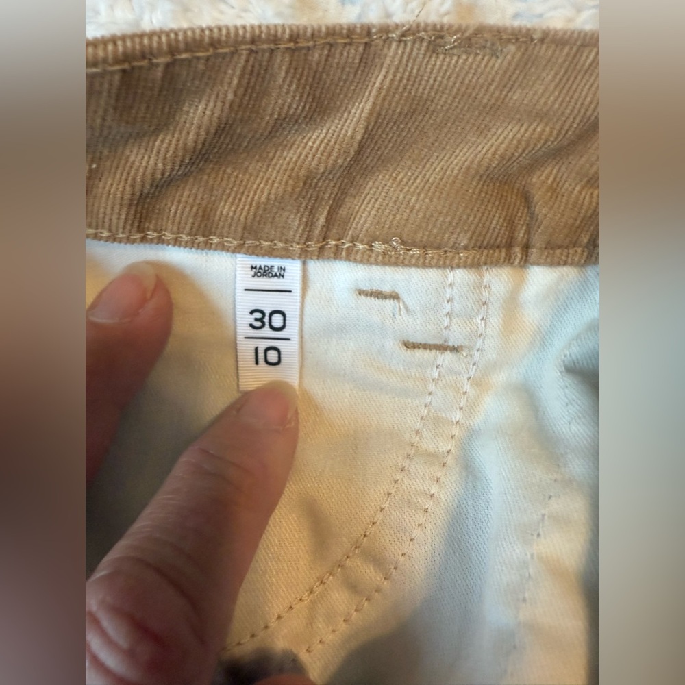 LOFT Woman’s Corduroy Brown Pants Size 10  EUC B15 - Picture 4 of 8